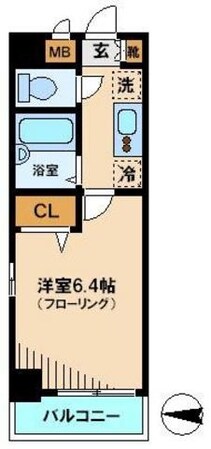 グラントゥルース桜台駅前の物件間取画像